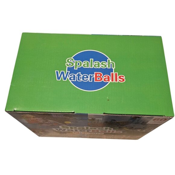 Splalash Water Balls Miaporrs 60 Count Reusable Soft Red & Green Foam Balls For - Picture 2 of 5